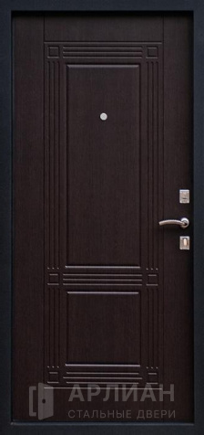 Фото №2 «Серая входная дверь для загородного дома с терморазрывом №28»